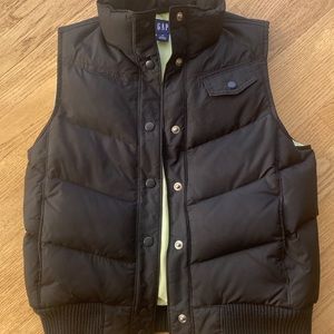 Gap Black Down filled Vest